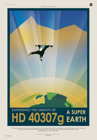 Illustration for article titled NASA's New Retro Travel Posters Make Us Want to Go Visit an Exoplanet